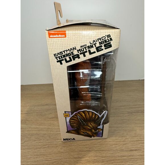 NECA Teenage Mutant Ninja Turtles Triceraton Gladiator Action Figure Collectible - Picture 8 of 9